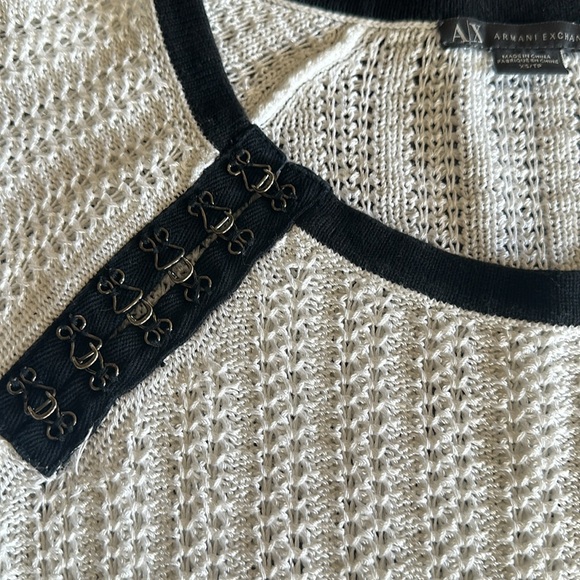 Long white Sweater Dress Size S by Armani Exchange - Picture 2 of 3